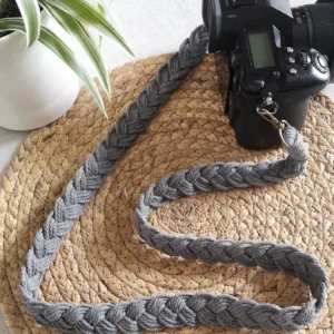 sangle en macramé pour appareil photo