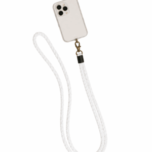 sangle pour telephone blanc