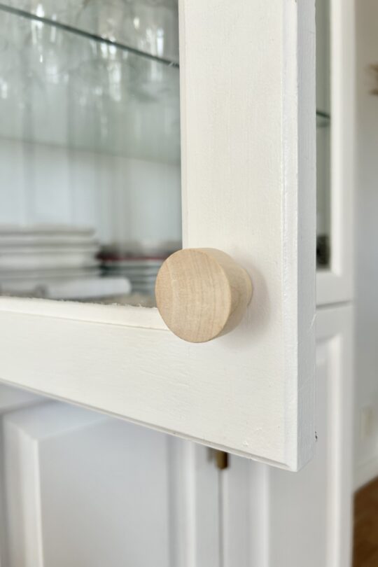 poignee en bois pour armoires